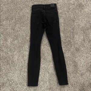 Aeropostale Women's Jet Black Skinny Jeans